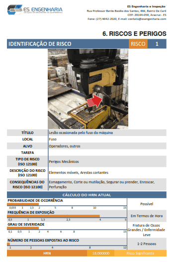 Software de gestão de conformidade NR-12 para controle de prazos, máquinas e adequações