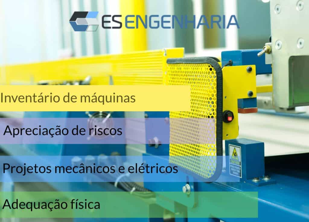 Apreciação de risco NR-12 — inventário de máquinas e equipamentos