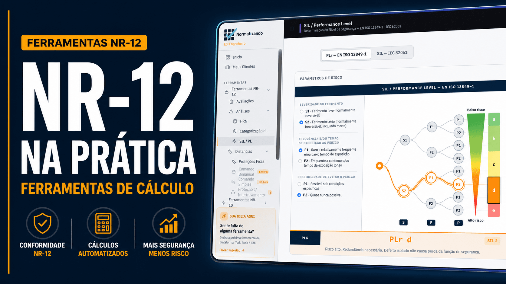 NR-12 na prática — demonstração das ferramentas online